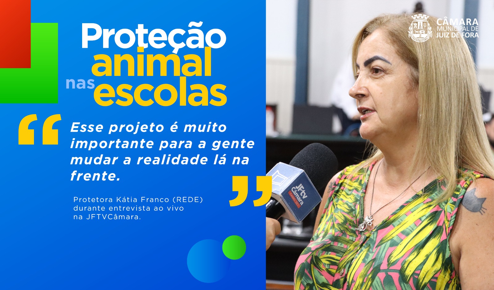 Ao Vivo - Protetora Kátia Franco quer ensino sobre o Direito dos Animais nas escolas (09/02/2023 00:00:00)